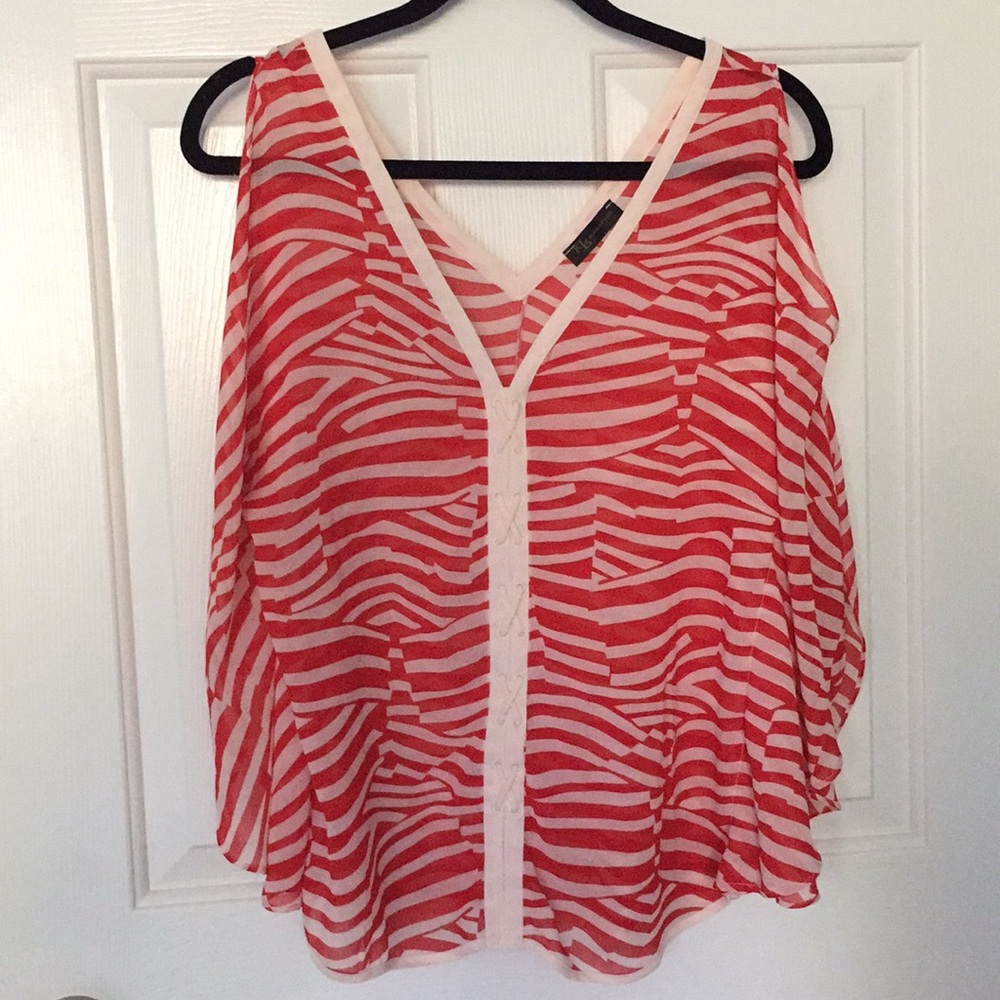 KLD Signature striped Top